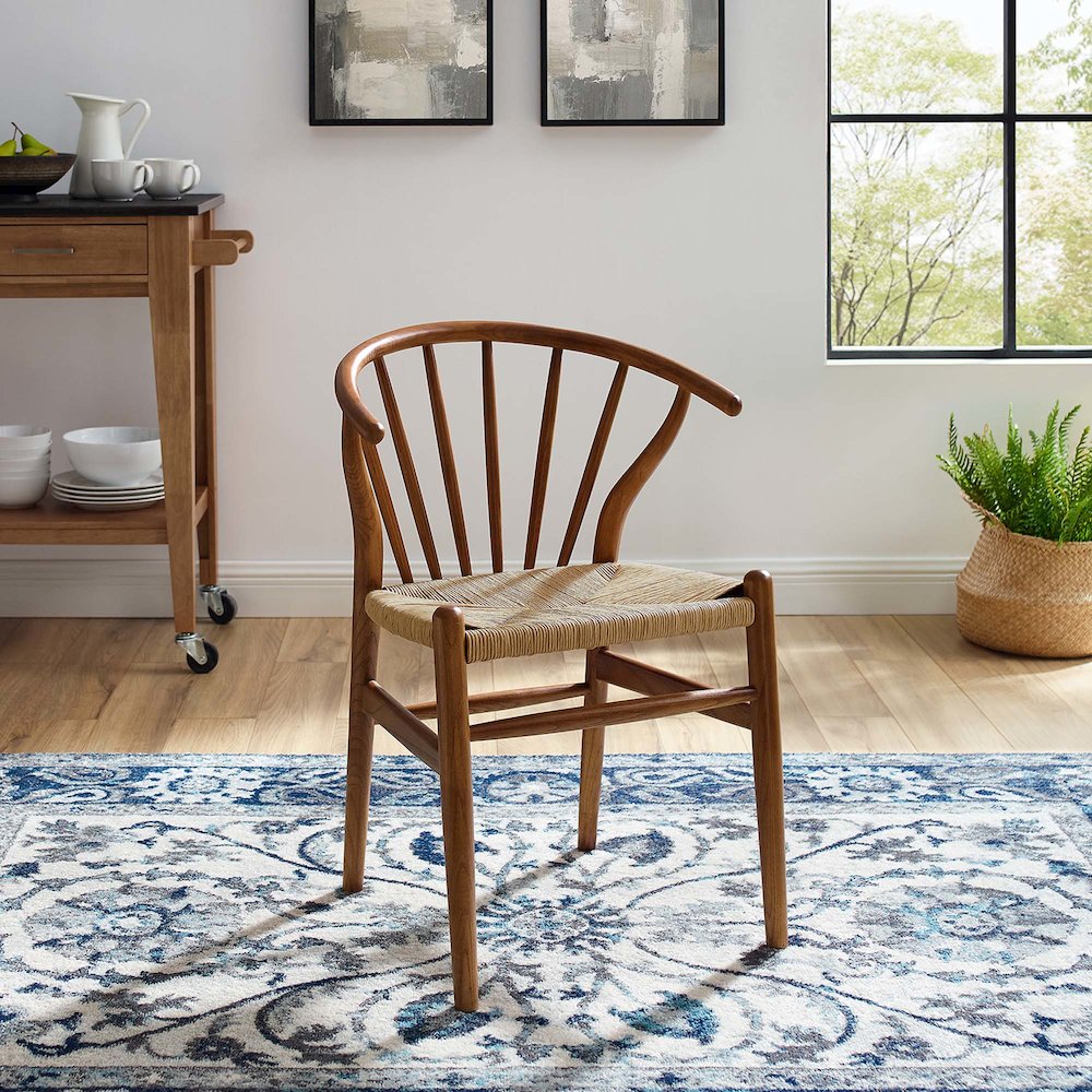 Flourish Spindle Wood Dining Side Chair