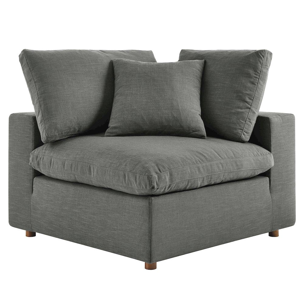 Commix 5 Piece Down Filled Overstuffed Sectional Sofa