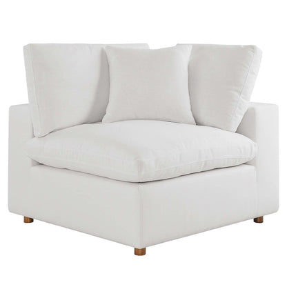 Commix 5-Piece Down Filled Overstuffed Armless Sectional Sofa