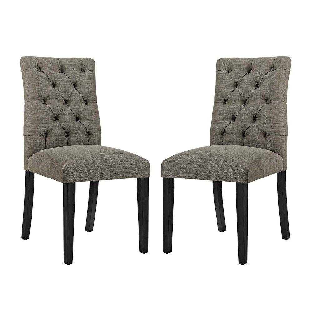 Duchess Fabric Dining Chair Set of 2