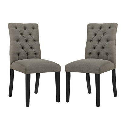 Duchess Fabric Dining Chair Set of 2