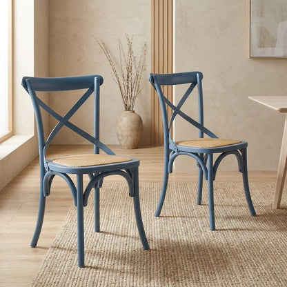 Wooden Dining Side Chairs for Kitchen and Dining Room, Harbor, Set of 2