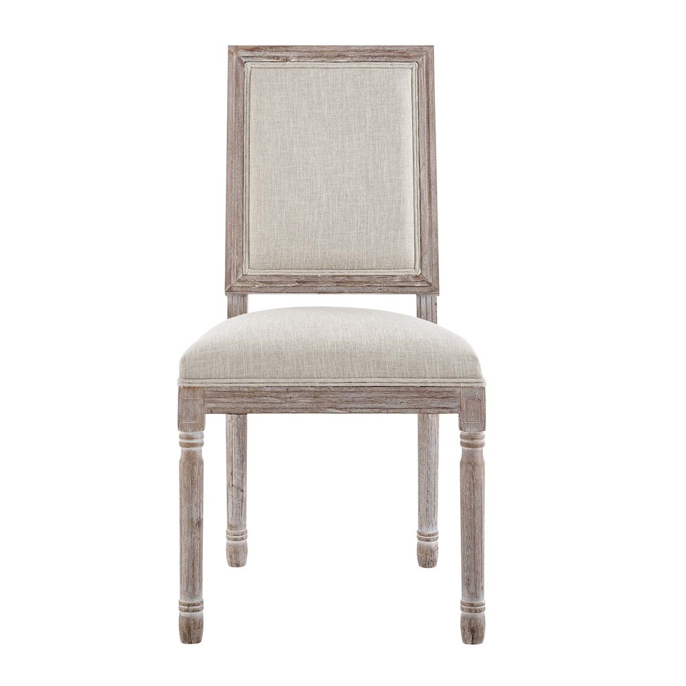 Court Upholstered Fabric Dining Side Chair Set of 2