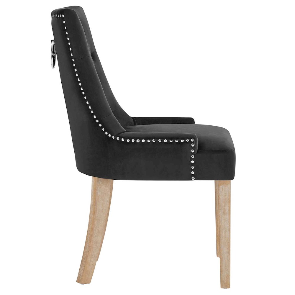 Pose Performance Velvet Dining Chair Set of 2