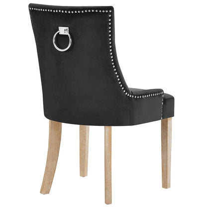 Pose Performance Velvet Dining Chair Set of 4