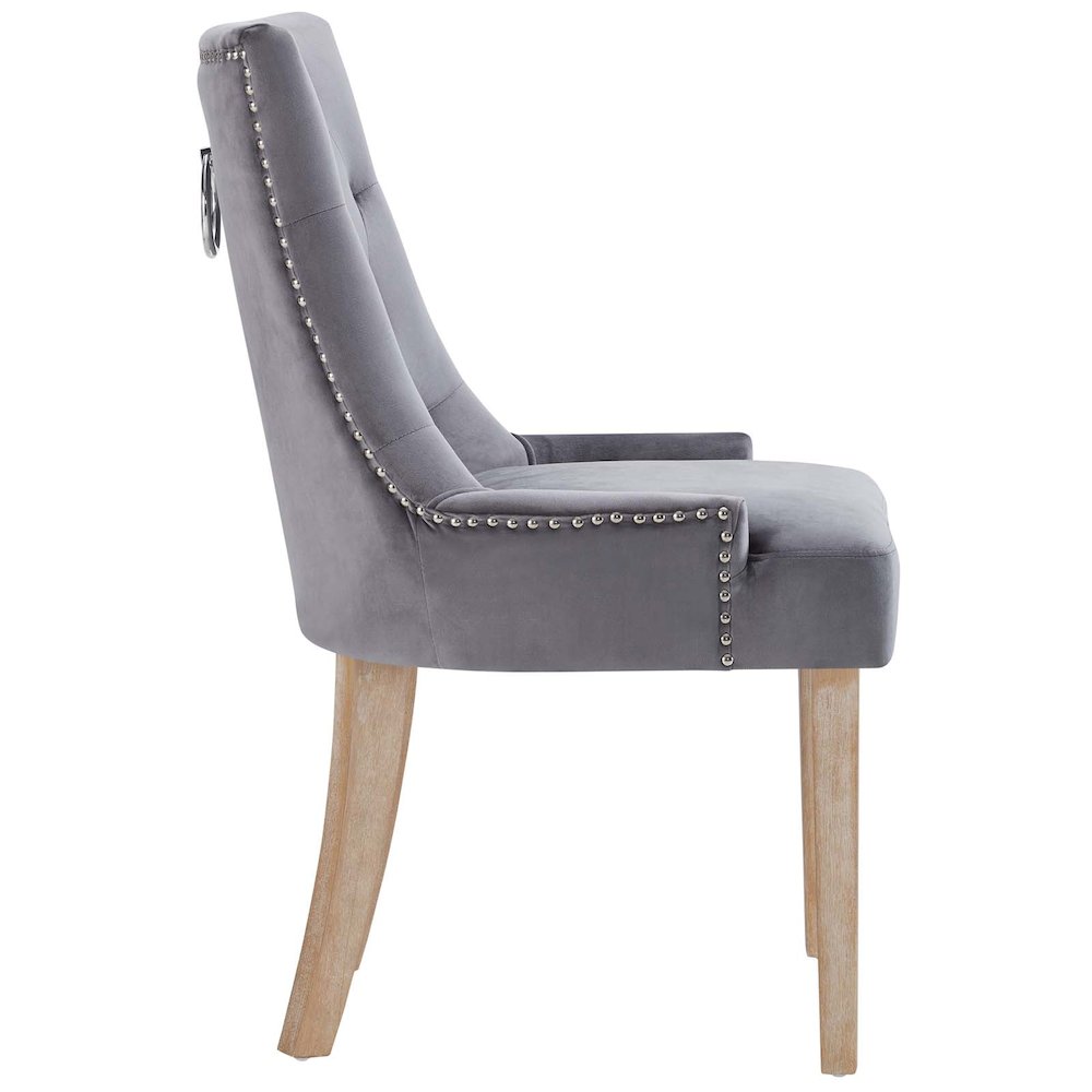 Pose Performance Velvet Dining Chair Set of 4