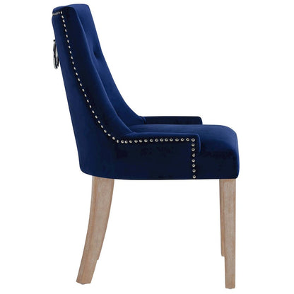 Pose Performance Velvet Dining Chair Set of 4