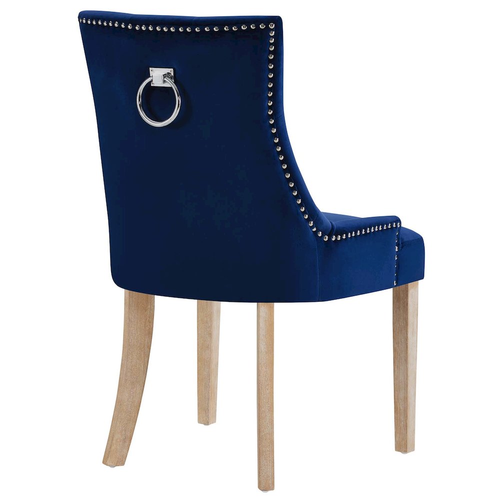 Pose Performance Velvet Dining Chair Set of 4