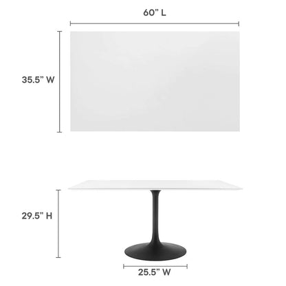 Lippa 60" Rectangle Wood Dining Table