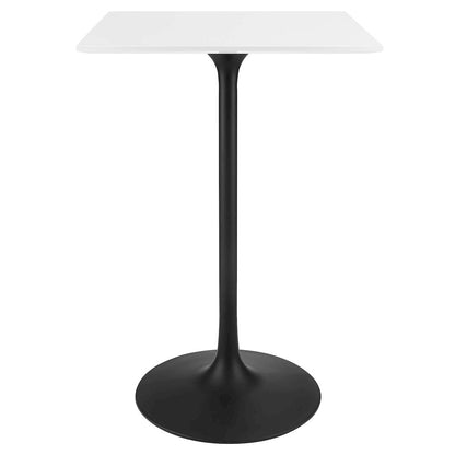 Lippa 28" Square Wood Bar Table