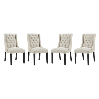 Baronet Fabric Dining Chair Set of 4