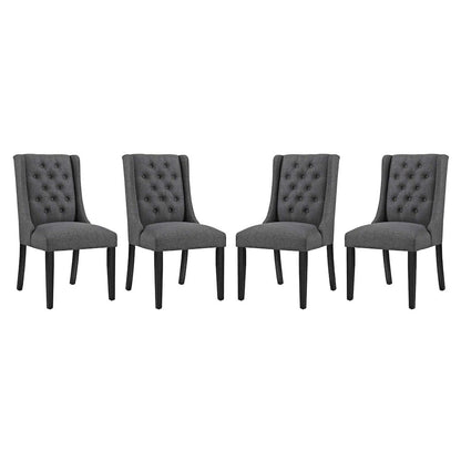 Baronet Fabric Dining Chair Set of 4