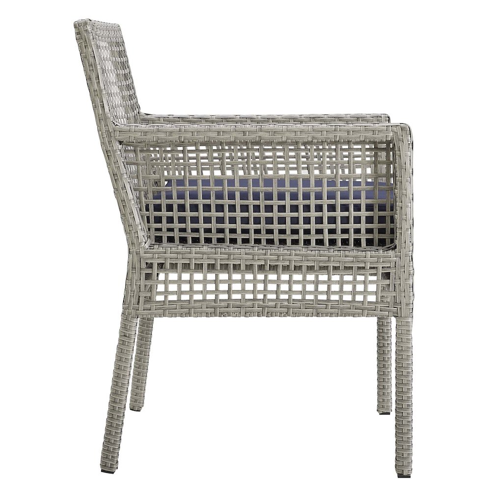 Aura 7 Piece Outdoor Patio Wicker Rattan Set