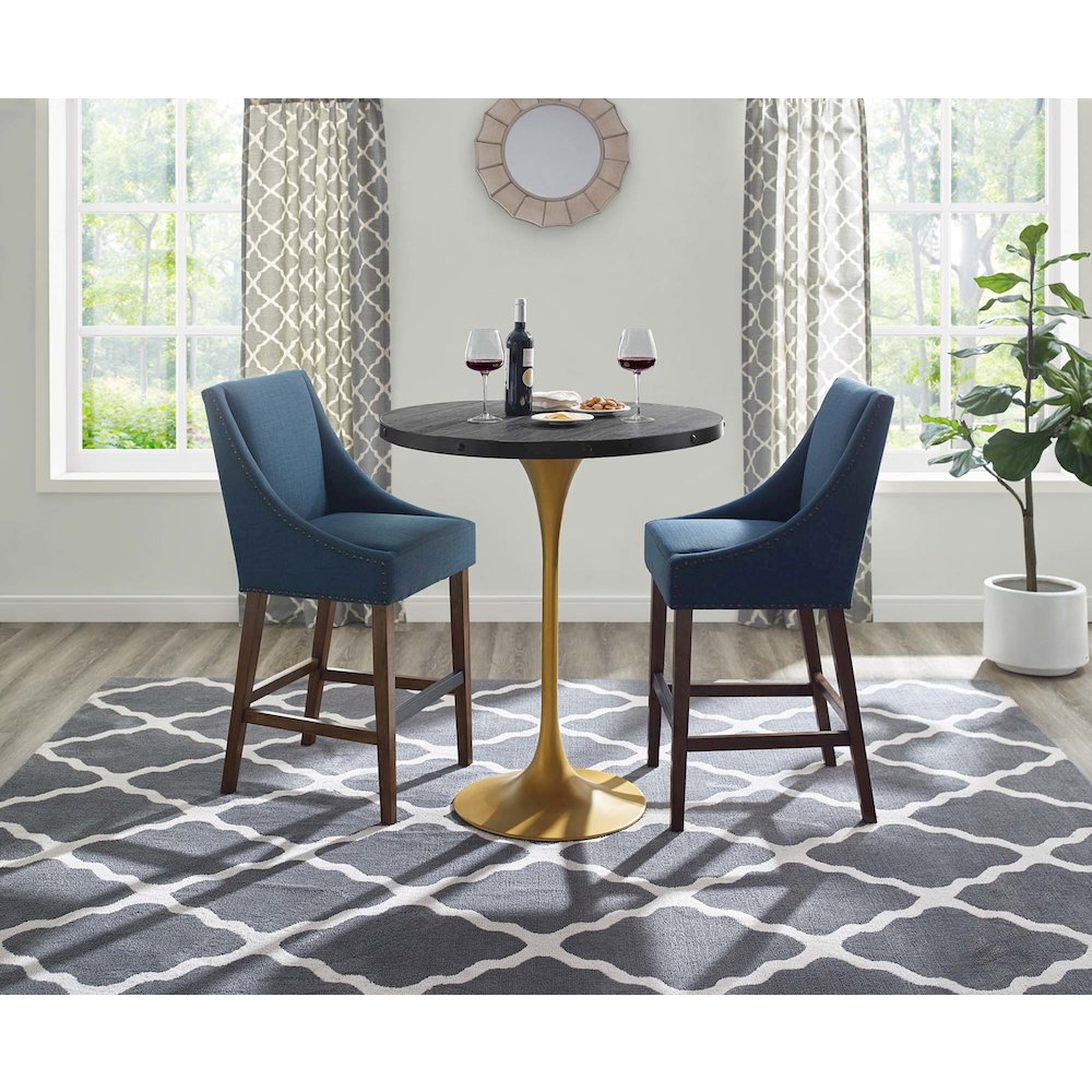 Drive Wood Bar Table