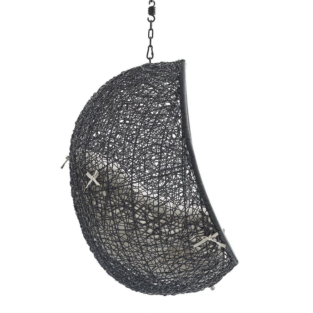 Encase Sunbrella Fabric Swing Outdoor Patio Lounge Chair Without Stand