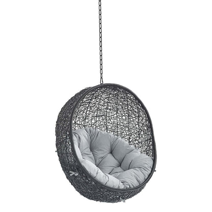 Encase Sunbrella Fabric Swing Outdoor Patio Lounge Chair Without Stand