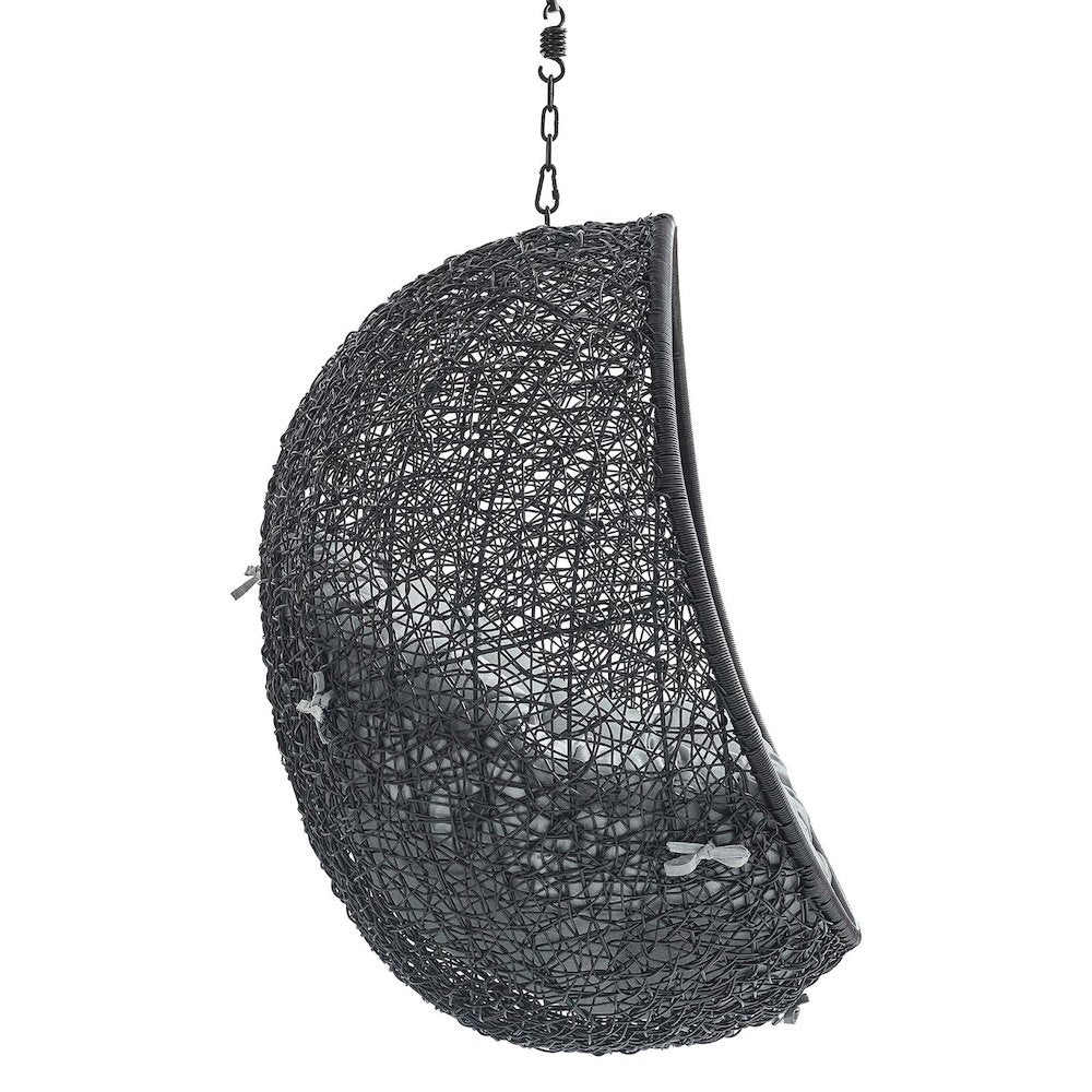 Encase Sunbrella Fabric Swing Outdoor Patio Lounge Chair Without Stand