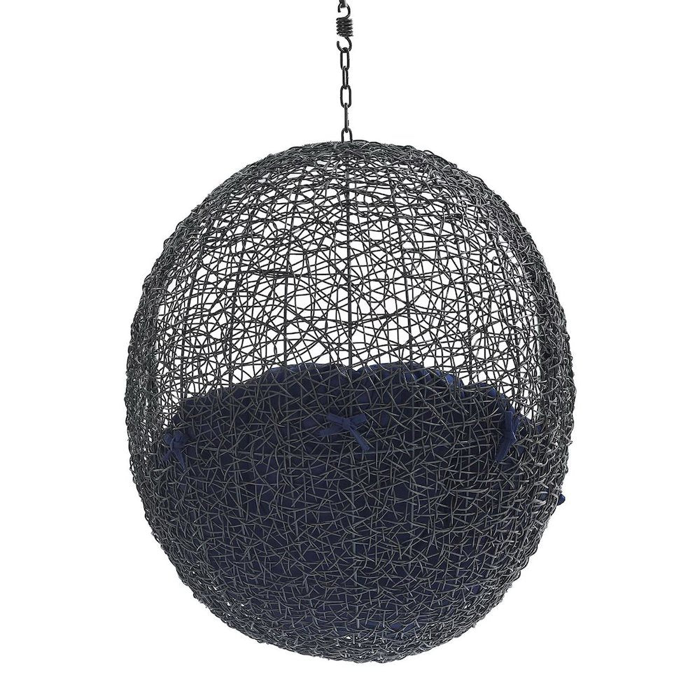 Encase Sunbrella Fabric Swing Outdoor Patio Lounge Chair Without Stand
