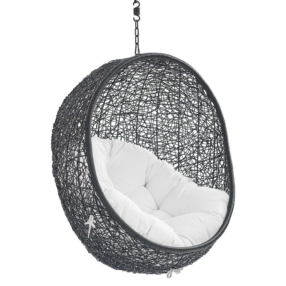 Encase Sunbrella Fabric Swing Outdoor Patio Lounge Chair Without Stand