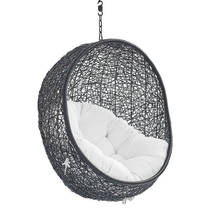 Encase Sunbrella Fabric Swing Outdoor Patio Lounge Chair Without Stand