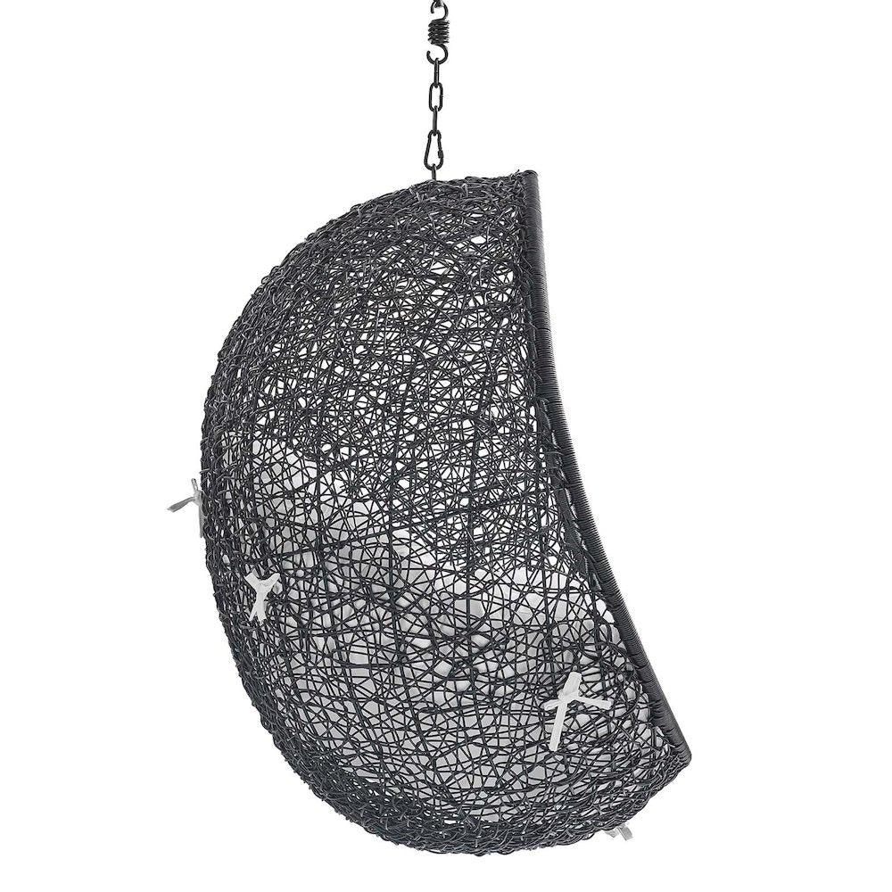 Encase Sunbrella Fabric Swing Outdoor Patio Lounge Chair Without Stand