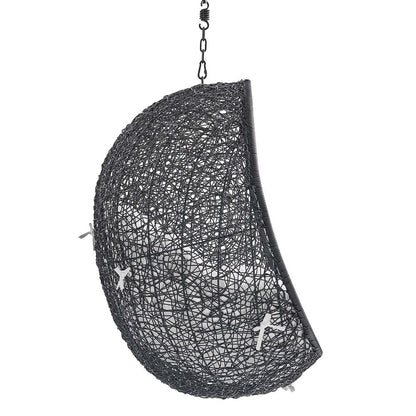 Encase Sunbrella Fabric Swing Outdoor Patio Lounge Chair Without Stand