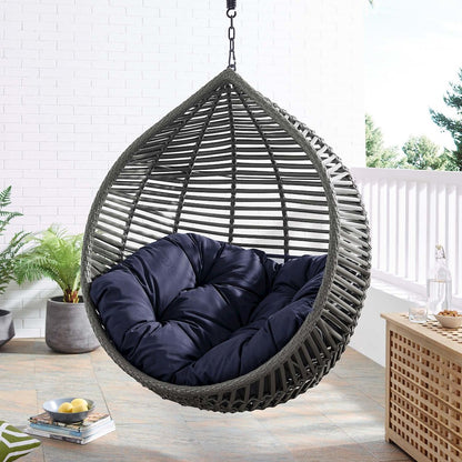 Garner Teardrop Outdoor Patio Swing Chair Without Stand