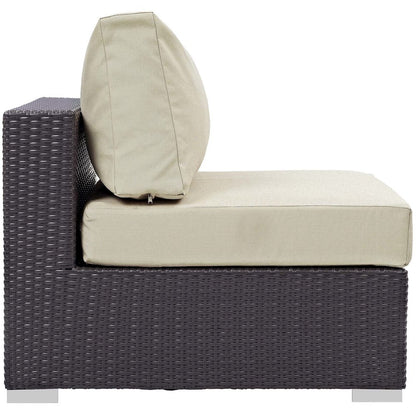Convene 5 Piece Set Outdoor Patio with Fire Pit
