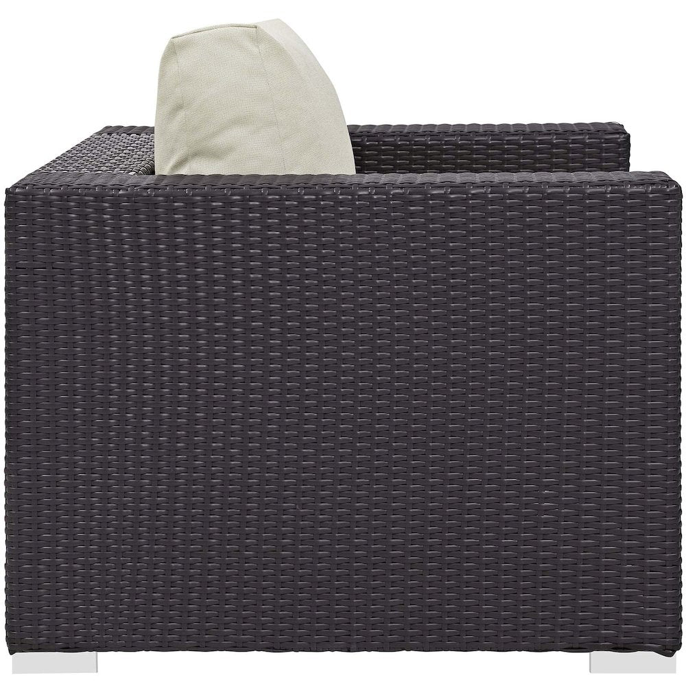 Convene 4 Piece Set Outdoor Patio with Fire Pit