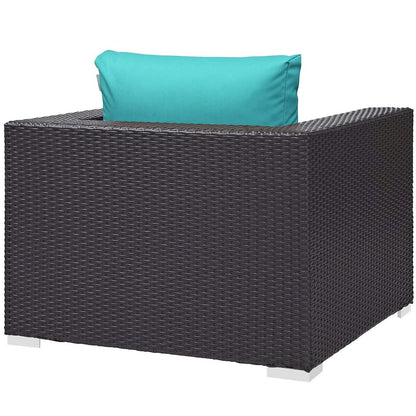 Convene 3 Piece Set Outdoor Patio with Fire Pit