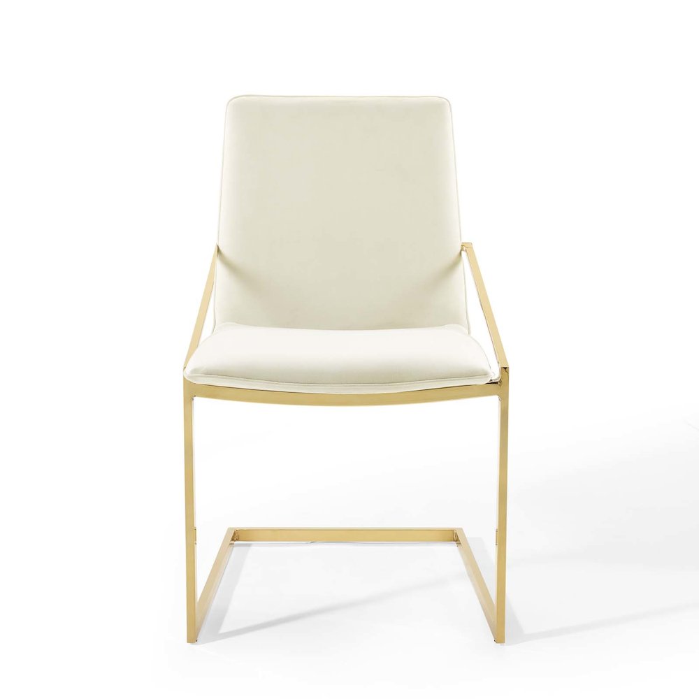 Pitch Performance Velvet Dining Armchair