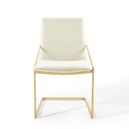 Pitch Performance Velvet Dining Armchair