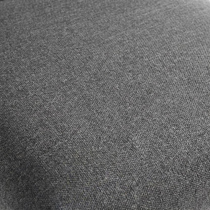 Upholstered Fabric Dining Side Chair with Sled Base, Black Charcoal