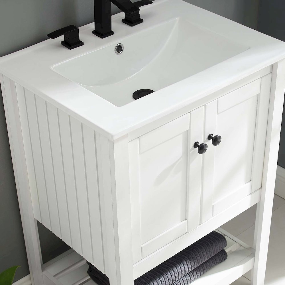 Prestige 23" Bathroom Vanity Cabinet (Sink Basin Not Included)