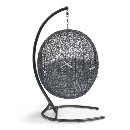 Encase Sunbrella Swing Outdoor Patio Lounge Chair
