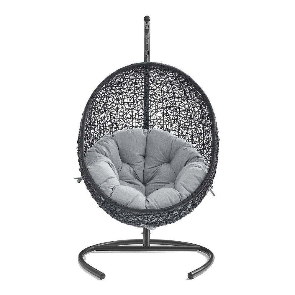 Encase Sunbrella Swing Outdoor Patio Lounge Chair