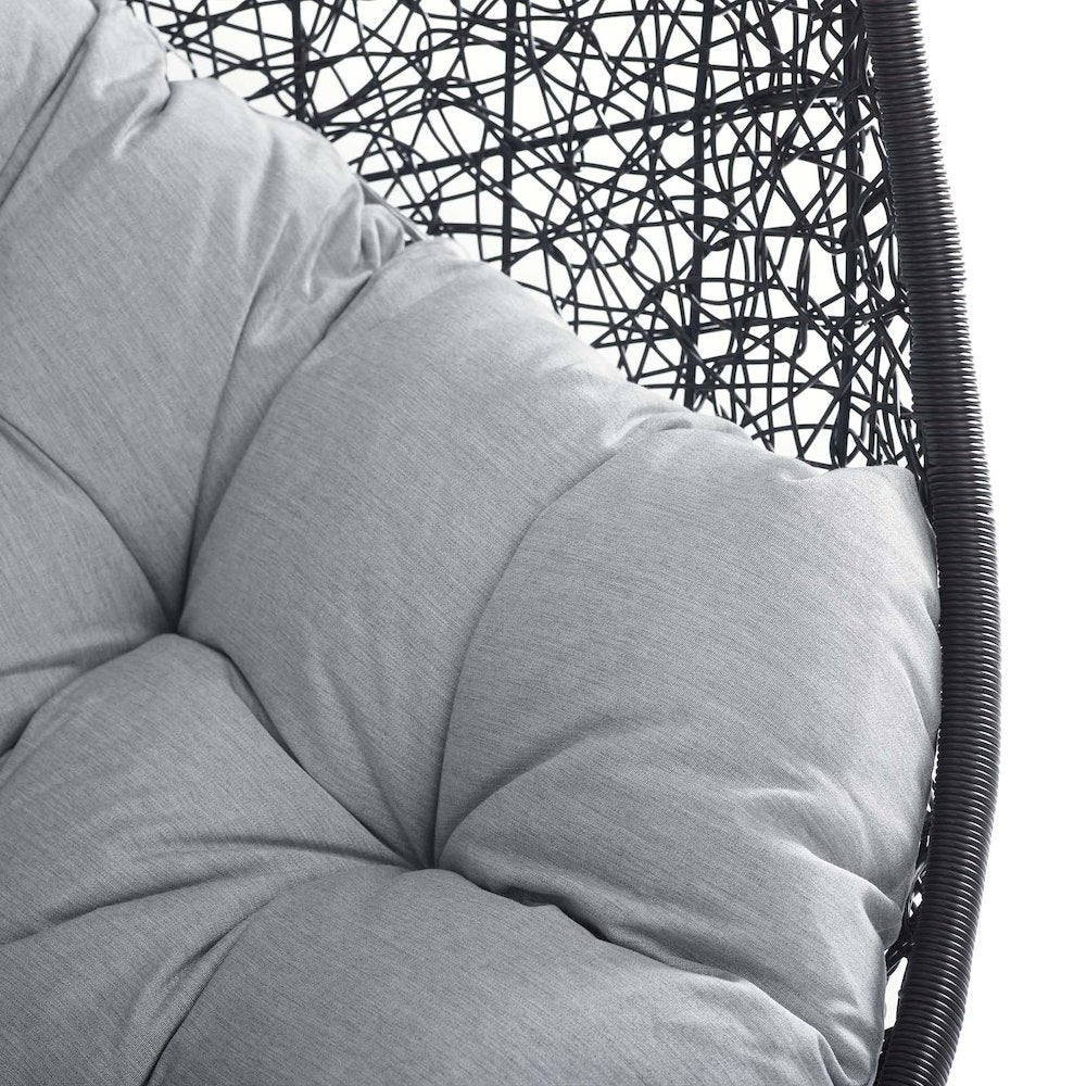Encase Sunbrella Swing Outdoor Patio Lounge Chair