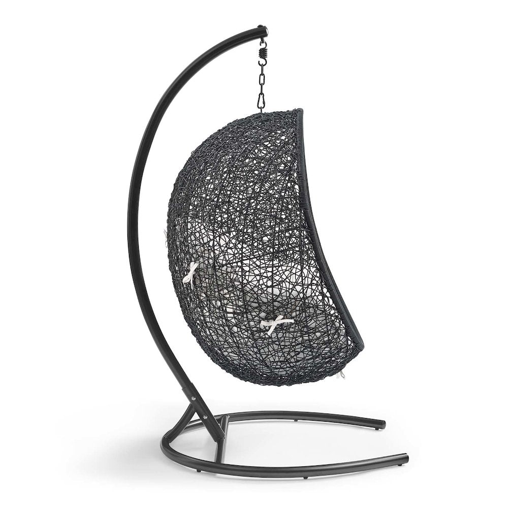 Encase Sunbrella Swing Outdoor Patio Lounge Chair