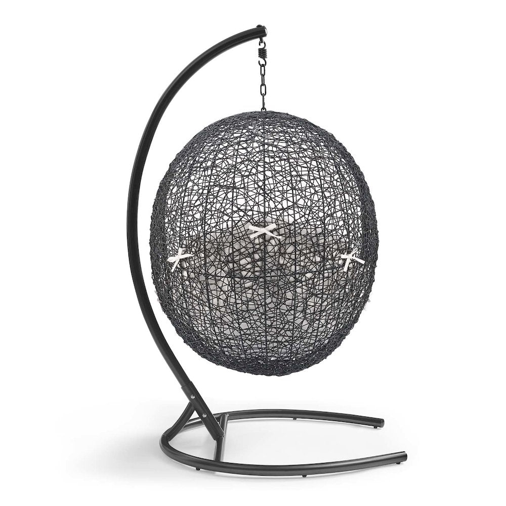 Encase Sunbrella Swing Outdoor Patio Lounge Chair