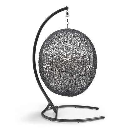 Encase Sunbrella Swing Outdoor Patio Lounge Chair