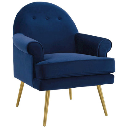 Revive Performance Velvet Armchair Set of 2