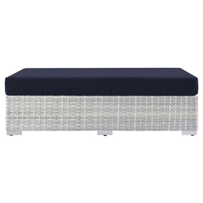 Convene Outdoor Patio Rectangular Ottoman