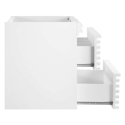 Render 24" Wall-Mount Bathroom Vanity Cabinet (Sink Basin Not Included)