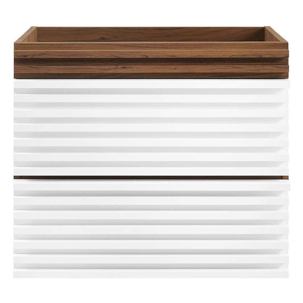 Render 24" Wall-Mount Bathroom Vanity Cabinet (Sink Basin Not Included)