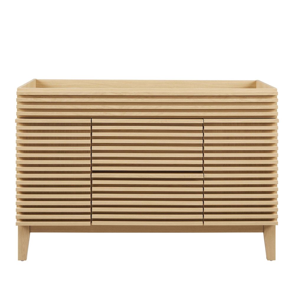 Render 48" Single Sink Compatible (not included) Bathroom Vanity Cabinet