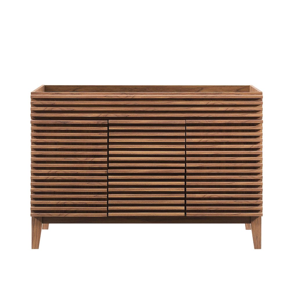 Render 48" Double Sink Compatible (Not Included) Bathroom Vanity Cabinet