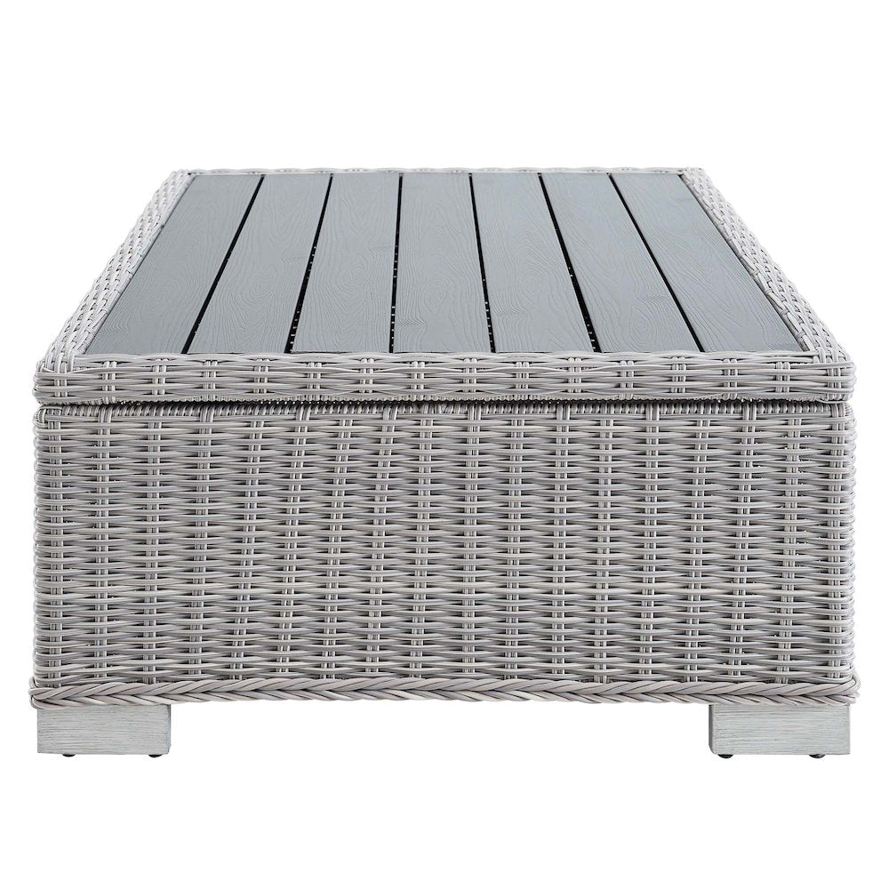 Conway 4-Piece Sunbrella Outdoor Patio Wicker Rattan Furniture Set