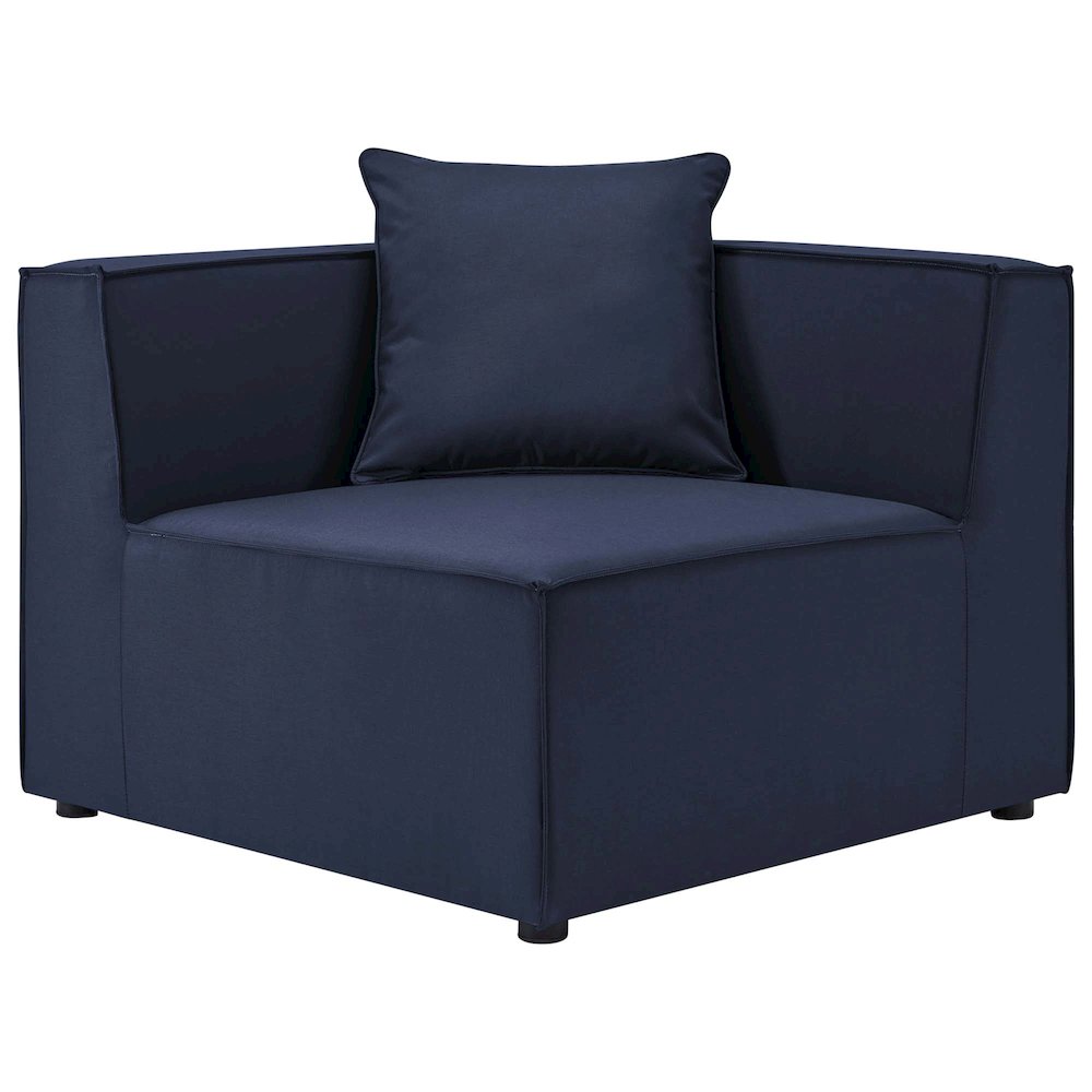 Saybrook Outdoor Patio Upholstered Loveseat and Ottoman Set