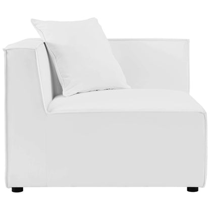 Saybrook Outdoor Patio Upholstered Loveseat and Ottoman Set