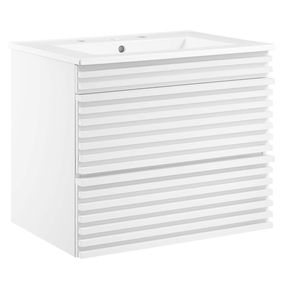 Render 24" Wall-Mount Bathroom Vanity
